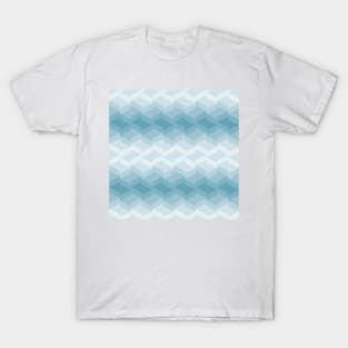 Tiles background of Blue boxes T-Shirt